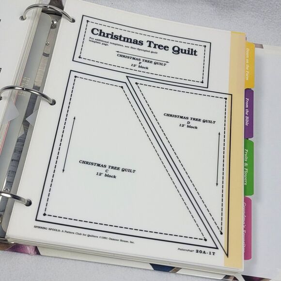 Spinning Spools A Pattern Club for Quilters Book Volume 2 Georgia Bonesteel 1991 - Picture 4 of 5